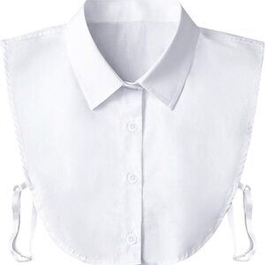 Detachable Dickey Collar Blouse for Women, Fake Half Shirts Faux False Collar fo
